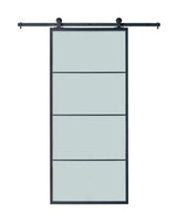 Steel Glass Barn Door (BDS08)