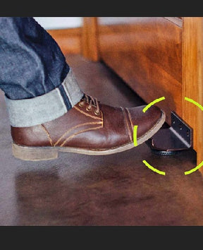 Foot Operated Door Opener Black